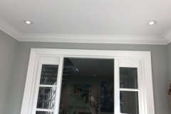 View with New Pot Lights Installed