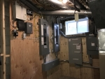 Newly Installed Electrical Service, Panels & Splitter Trough, Toronto-139