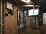 Newly Installed Electrical Service, Panels & Splitter Trough, Toronto-140