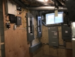 Newly Installed Electrical Service, Panels & Splitter Trough, Toronto-141