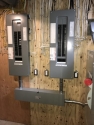 Newly Installed Electrical Service, Panels & Splitter Trough, Toronto-149